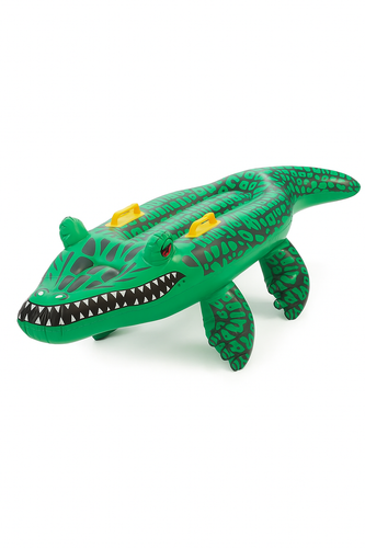 Inflatable crocodile