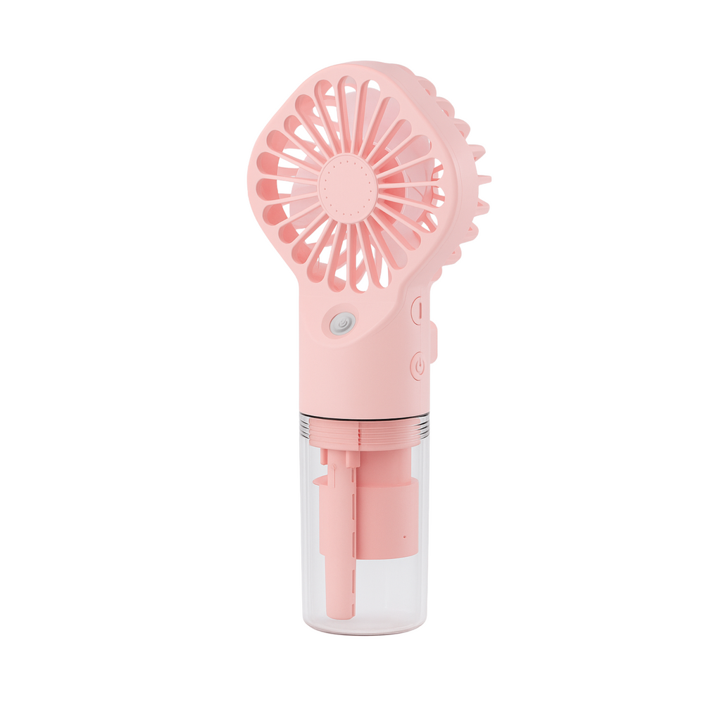 Mini hand fan with water tank