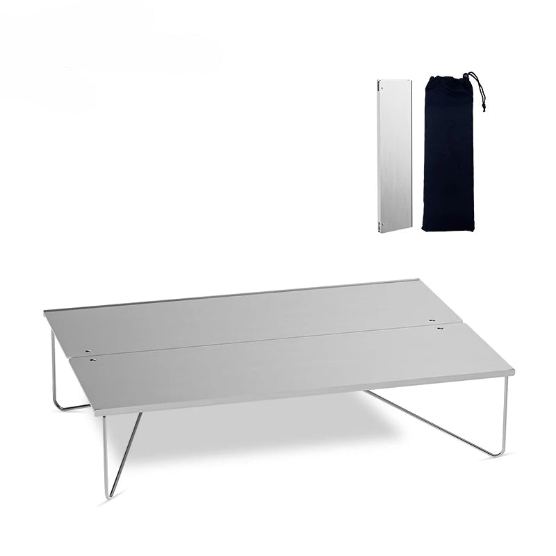 Ultralight mini folding table aluminum