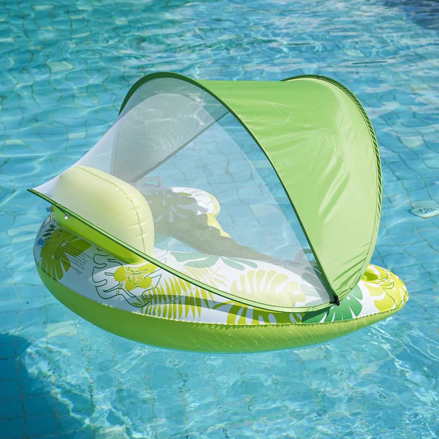 PVC inflatable water lounger