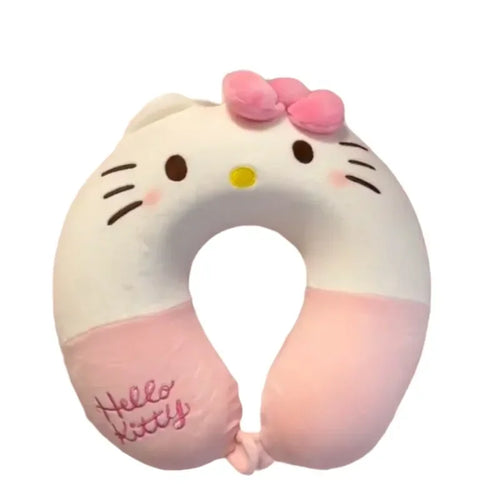 Children's neck pillow with memory foam