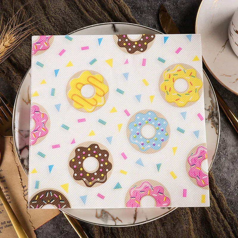 Bunte Papierservietten 20 Stück