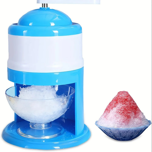 Portable snow cone and ice crusher