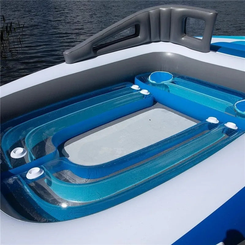Inflatable mini yacht