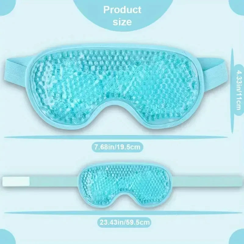 Cooling gel eye mask