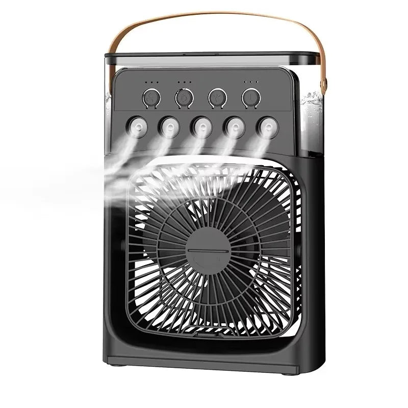 Mini cooler with humidifier