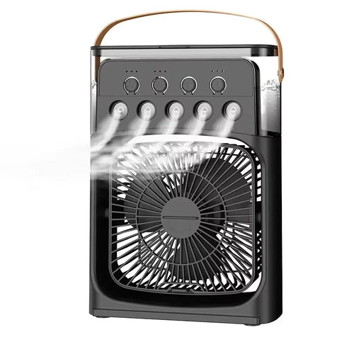 Mini cooler with humidifier