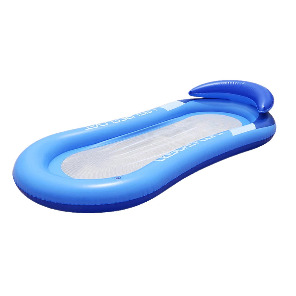 Inflatable pool lounger