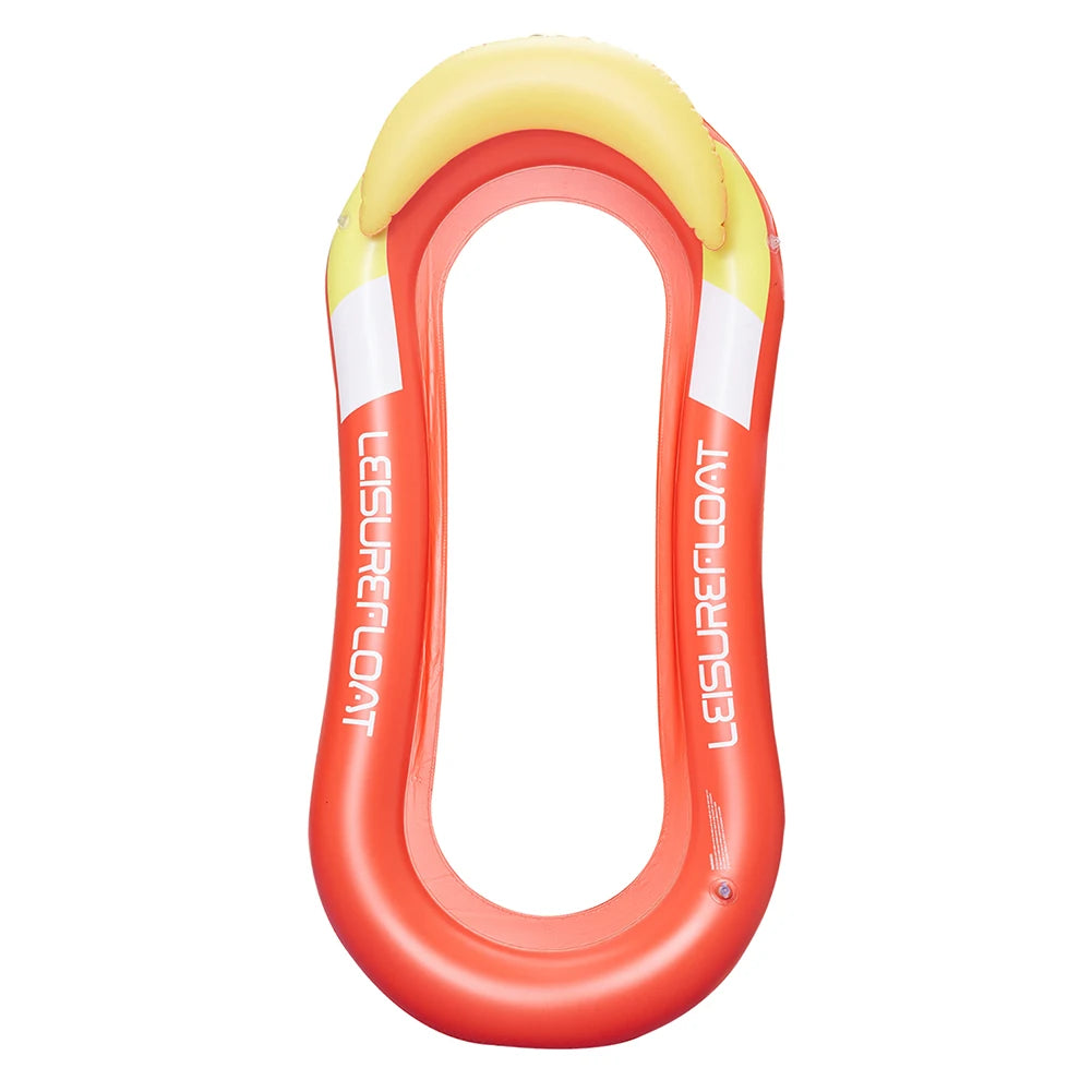 Inflatable pool lounger
