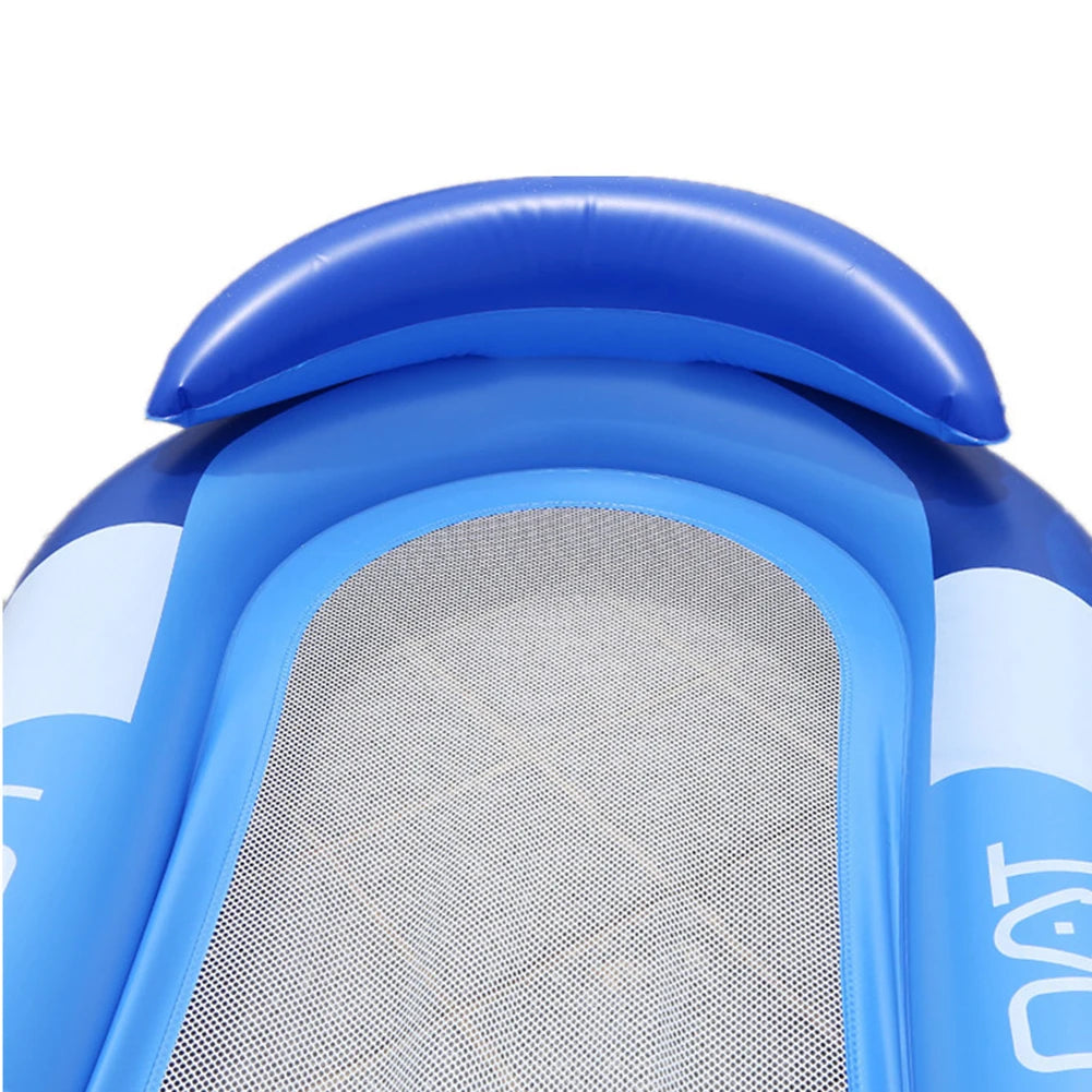 Inflatable pool lounger