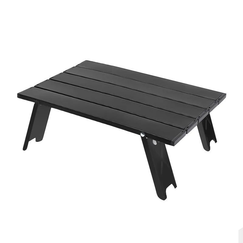 Mini camping table made of aluminum