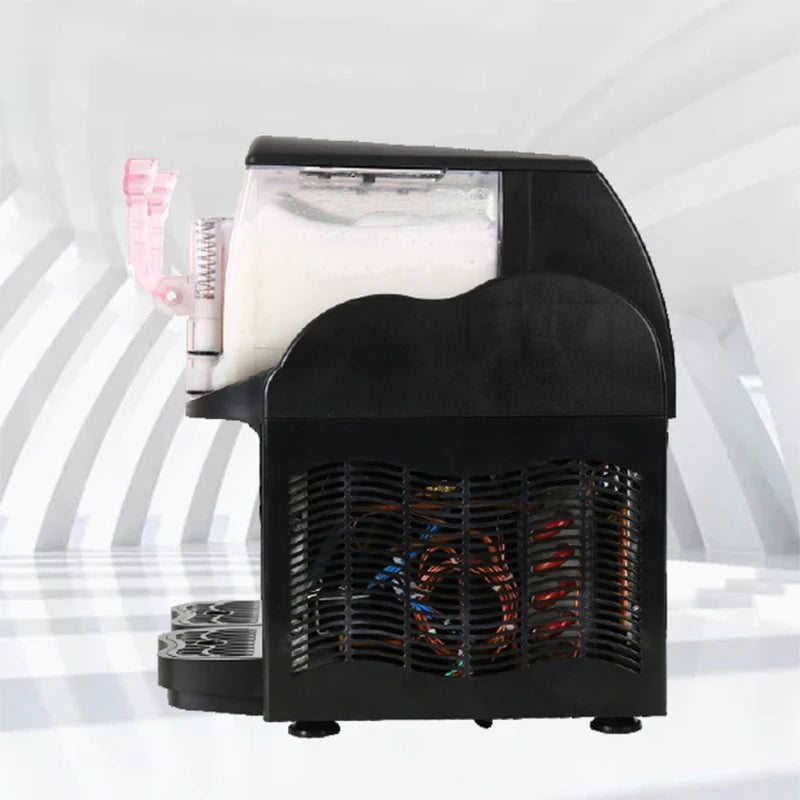 Double cylinder slush machine for commercial and home use (2x3 liters)