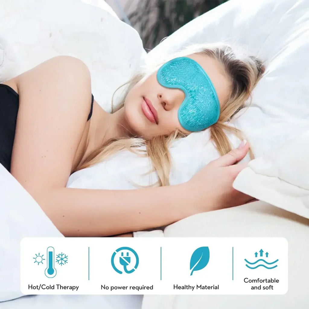 Cooling gel eye mask