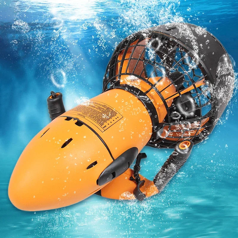Underwater hand propeller for divers