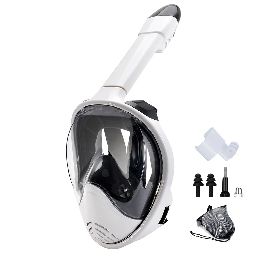 Full-face snorkel mask