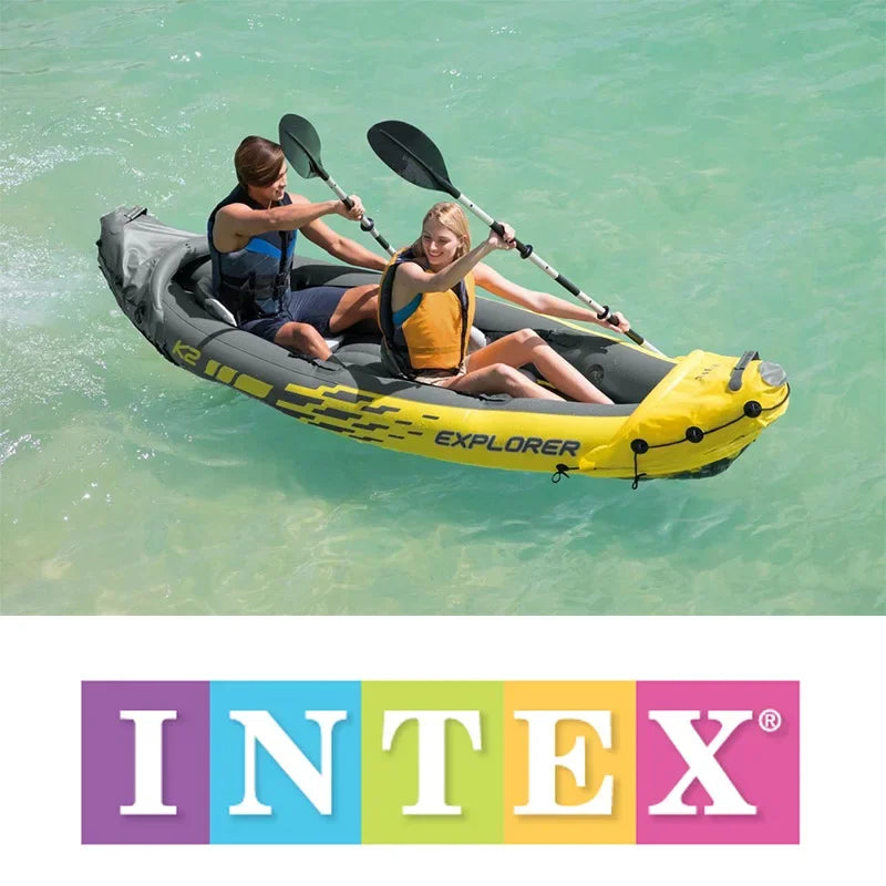 Inflatable 2-person boat