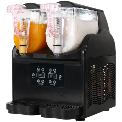 Double cylinder slush machine for commercial and home use (2x3 liters)