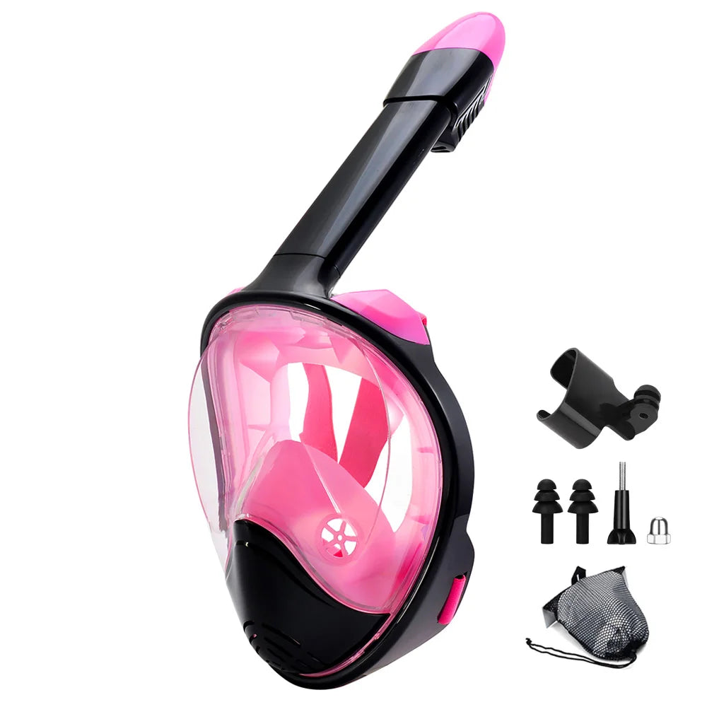 Full-face snorkel mask