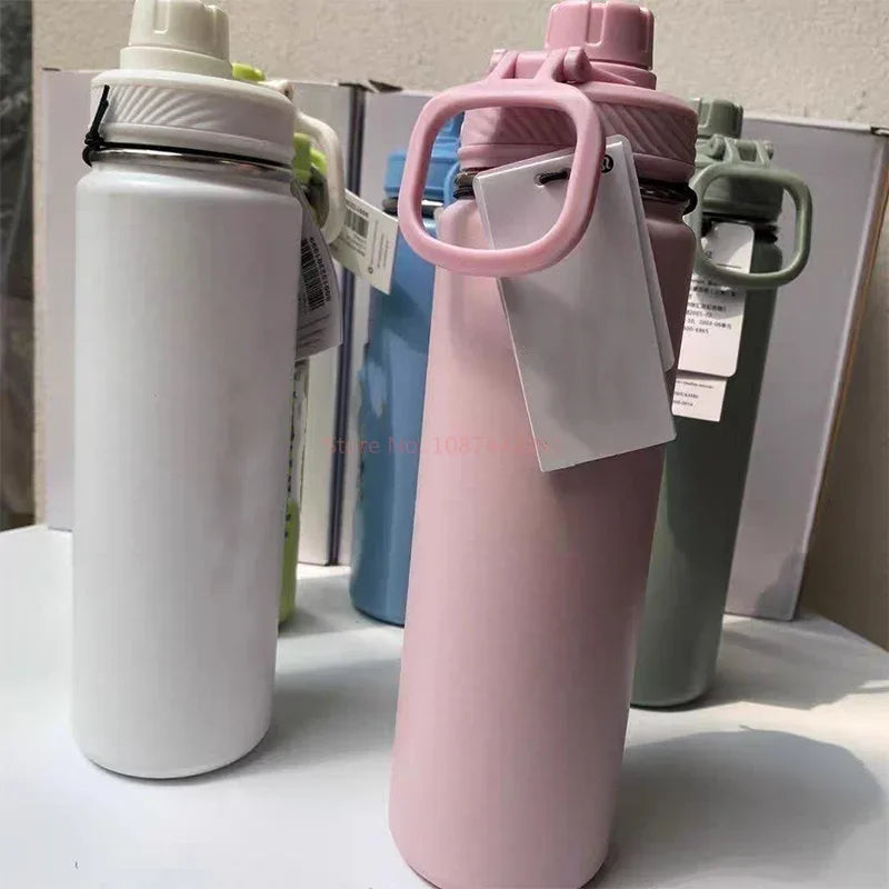 Stainless steel insulated drinking bottle 710 ml