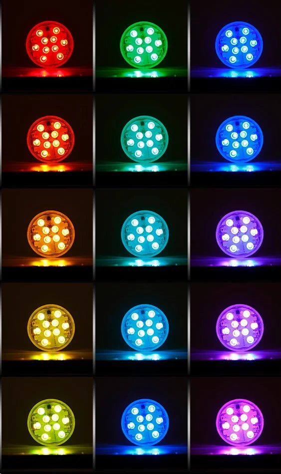 RGB LED underwater light for pool &amp; decoration