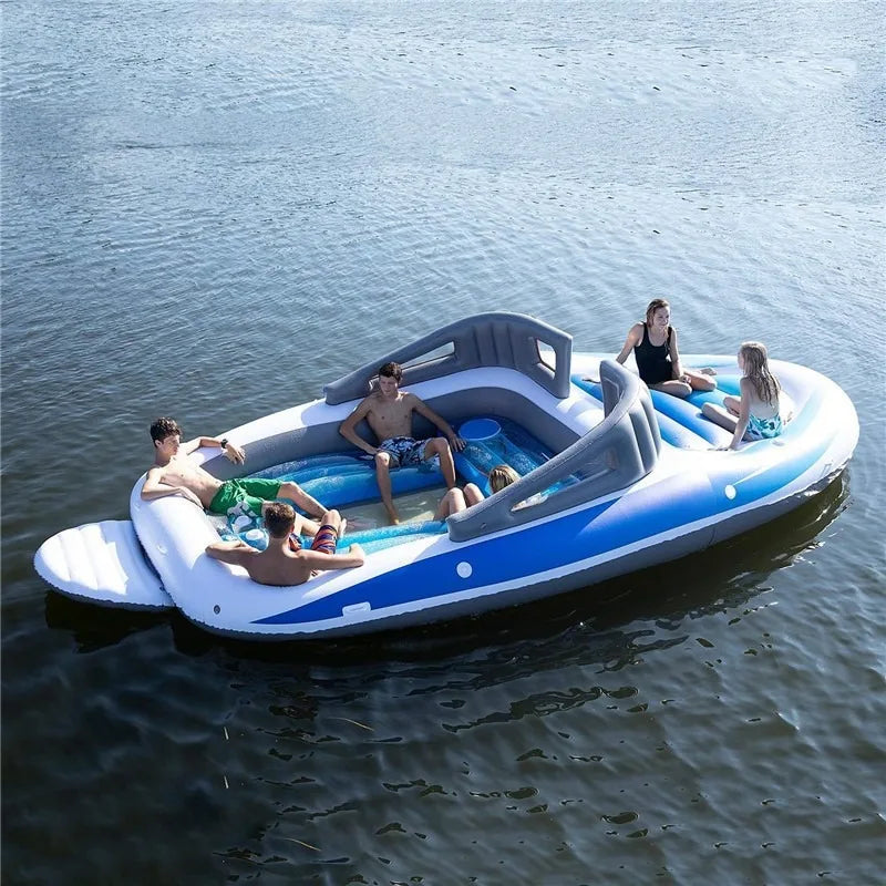 Inflatable mini yacht
