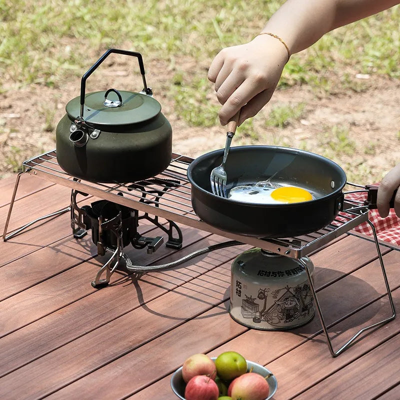Foldable stainless steel stand (16 / 30 cm)