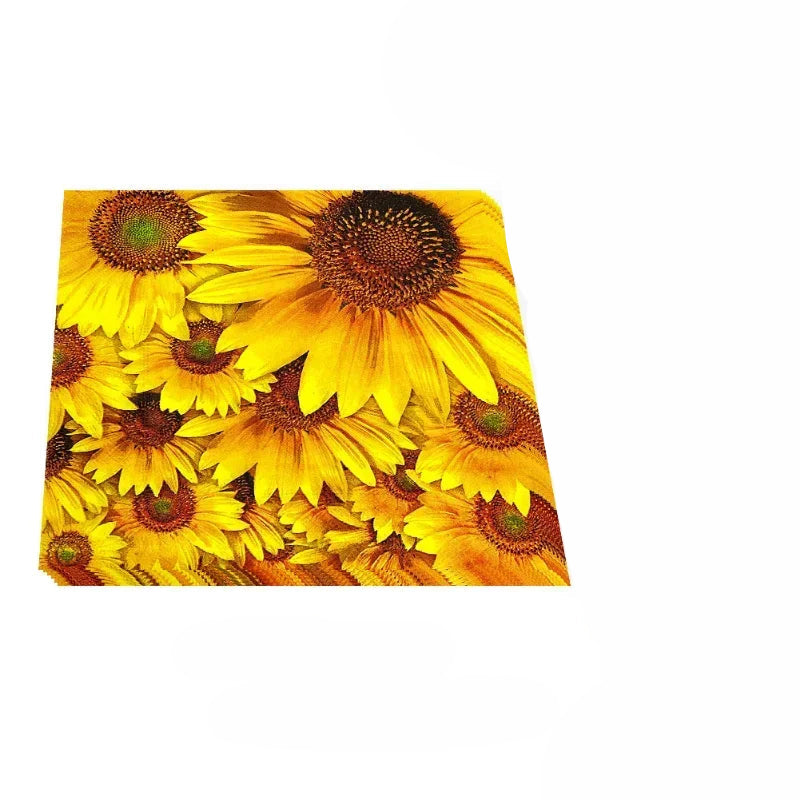Napkin set sunflowers