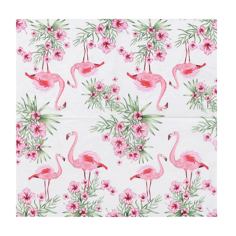 Napkin set flowers