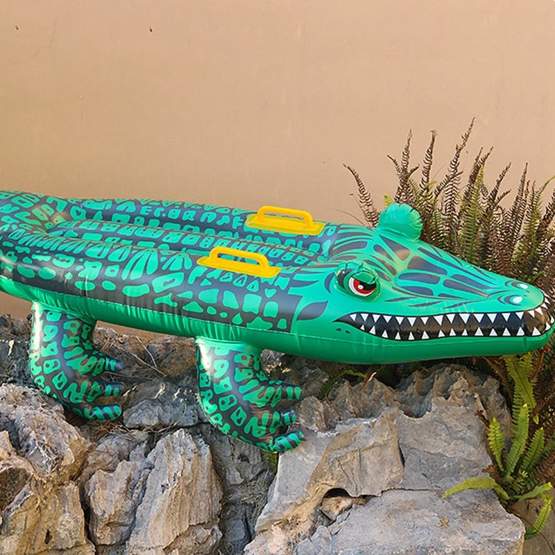 Inflatable crocodile