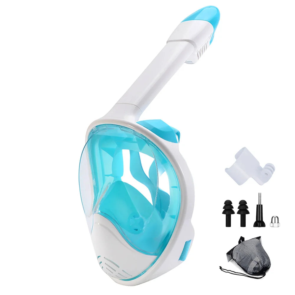 Full-face snorkel mask