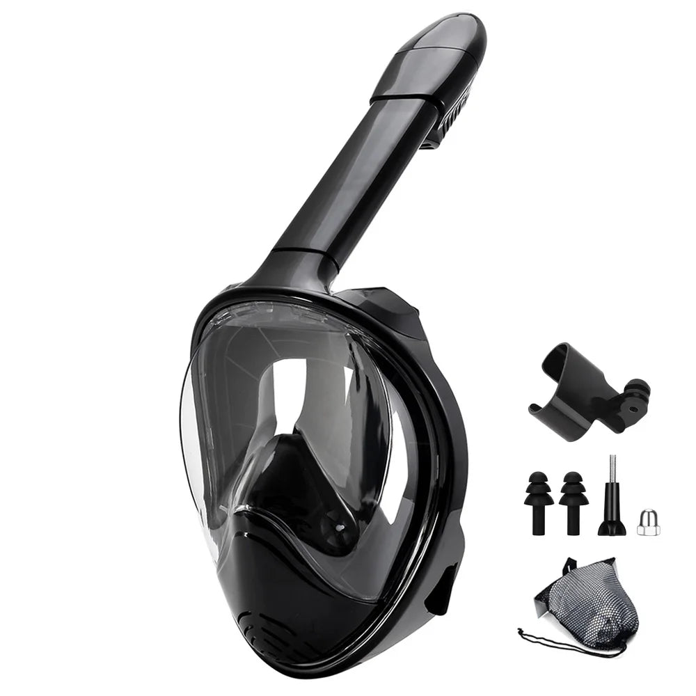 Full-face snorkel mask