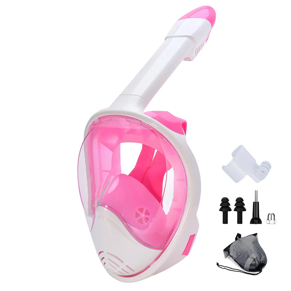 Full-face snorkel mask