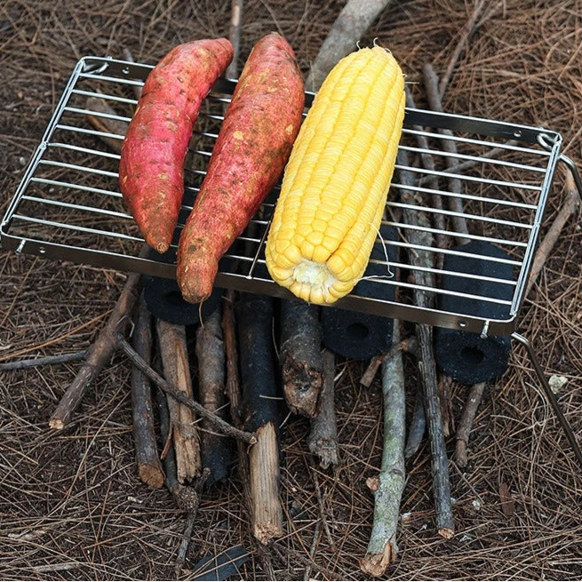 Foldable stainless steel stand (16 / 30 cm)