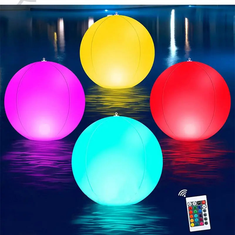 LED water ball with remote control
