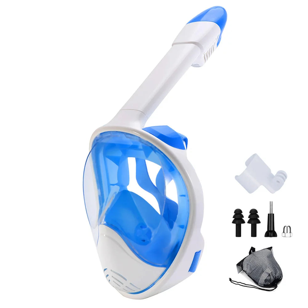 Full-face snorkel mask