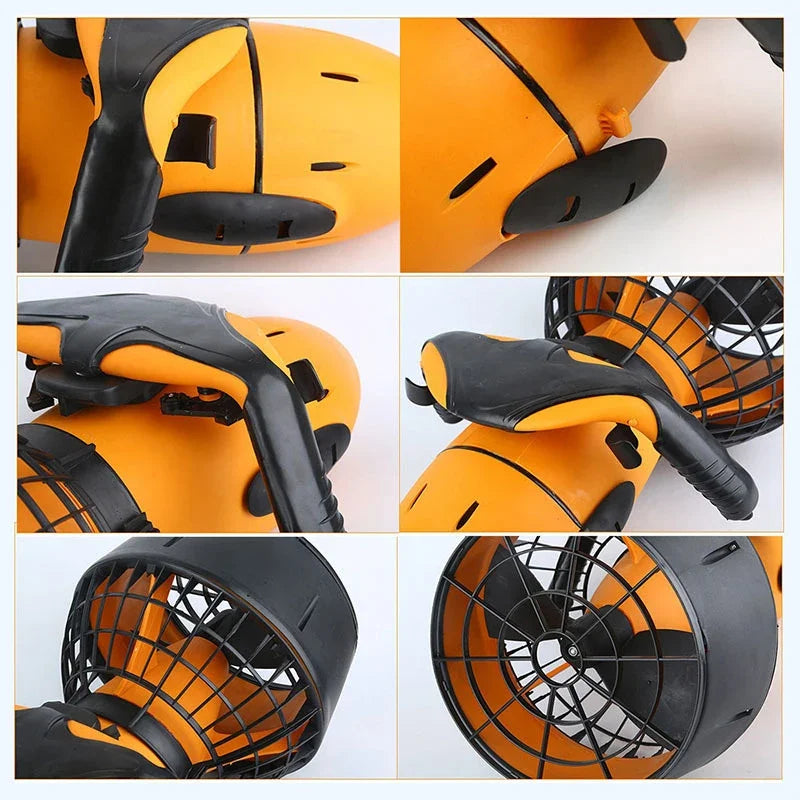 Underwater hand propeller for divers
