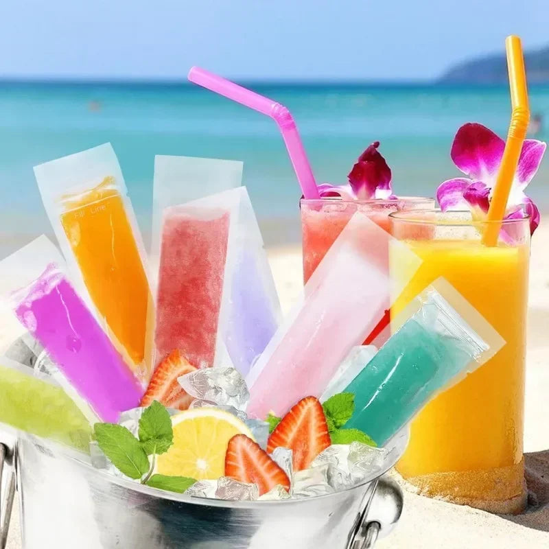 Ice stick freezer bag