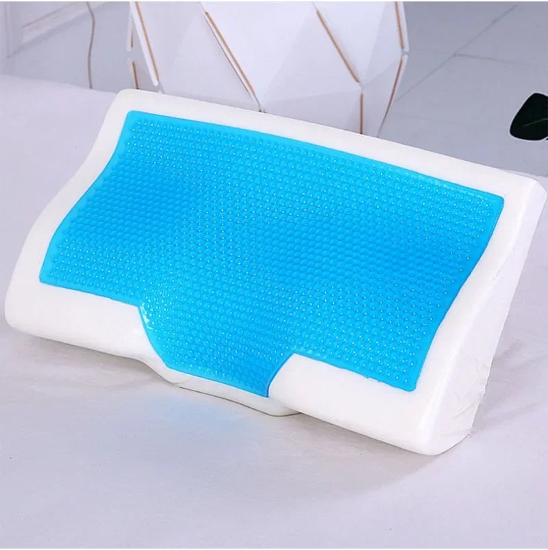 Ergonomic Memory Foam Gel Pillow
